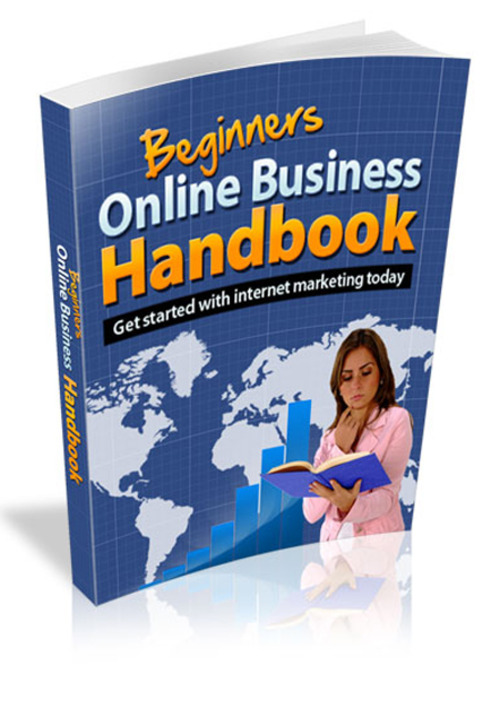 Product picture Beginners Online Business Handbook - With Resale Rights