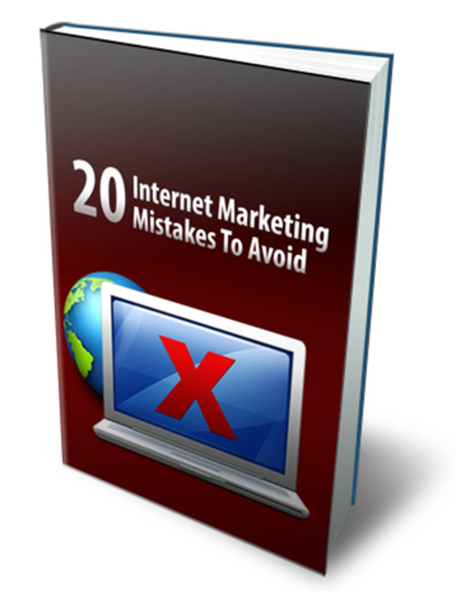 Product picture 20 Internet Marketing Mistakes To Avoid (MRR)