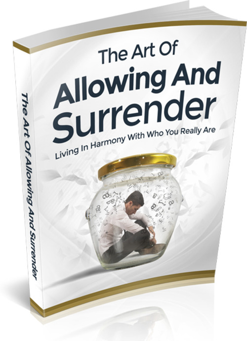 Product picture The Art of Allowing and Surrender - Letting go! (MRR)