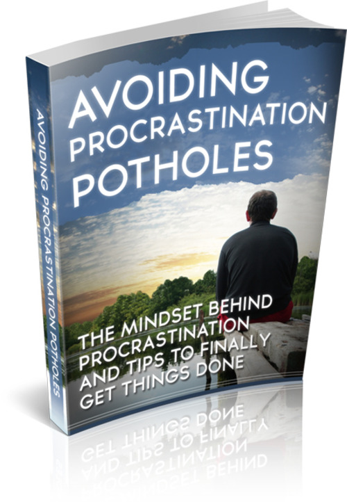 Product picture Avoiding Procrastination Potholes (MRR)