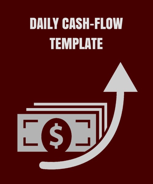 Product picture Daily Cash Flow Template